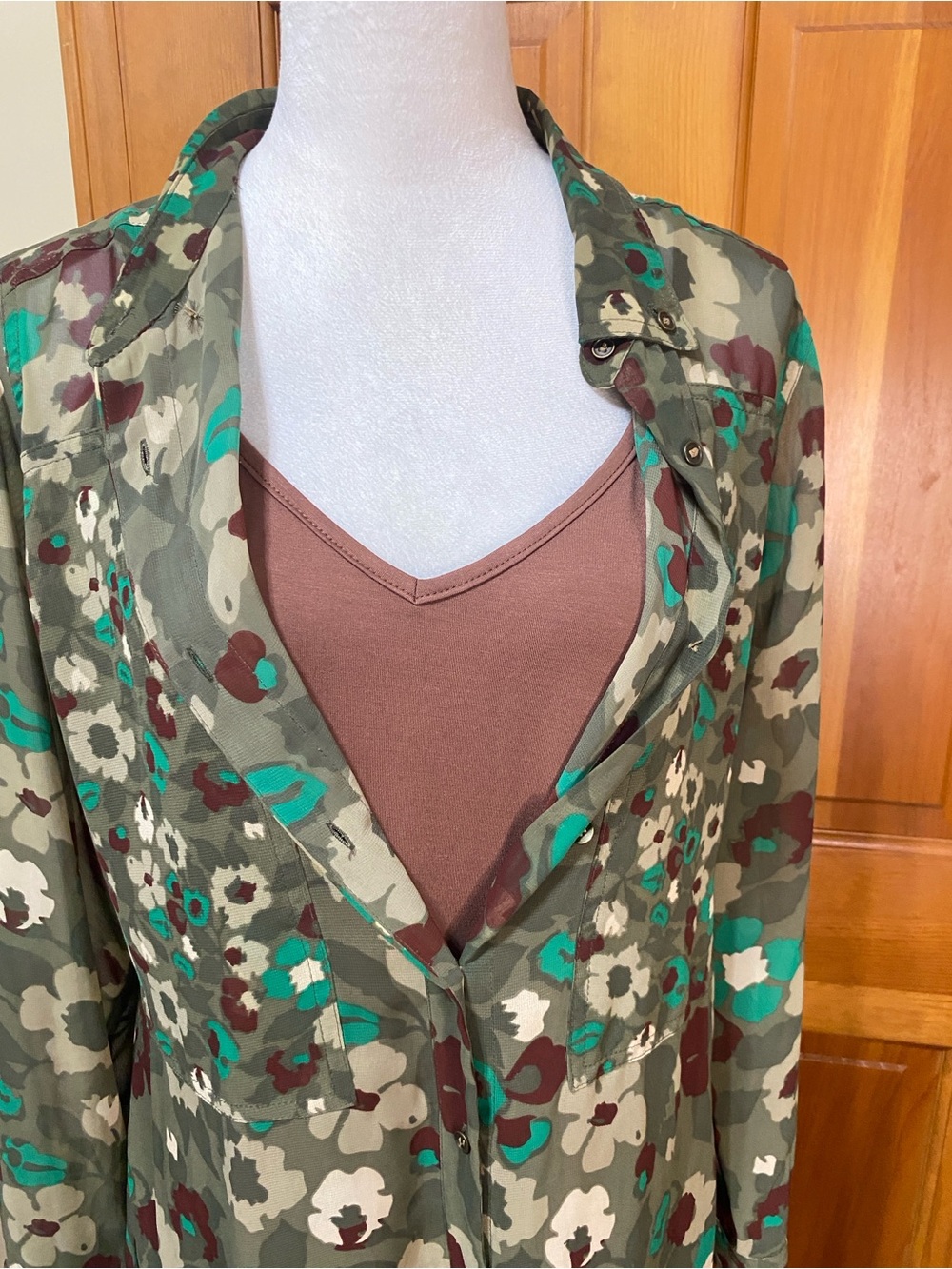 Nanette Lepore L’Amoure Semi Sheer Shirt Dress - Picture 6 of 7